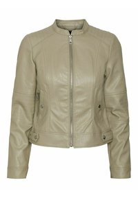 Vero Moda VMLOVE LAVINE SHORT COATED  - Giacca in similpelle - laurel oak