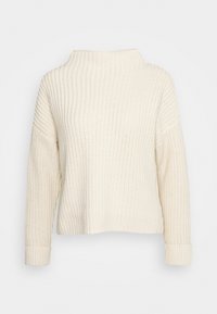 Selected Femme Petite Stickad tröja - off-white
