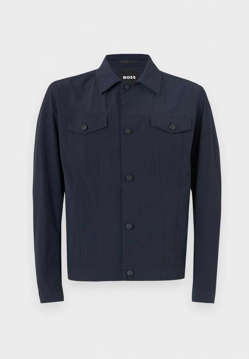 Boss Lichte jas donkerblauw