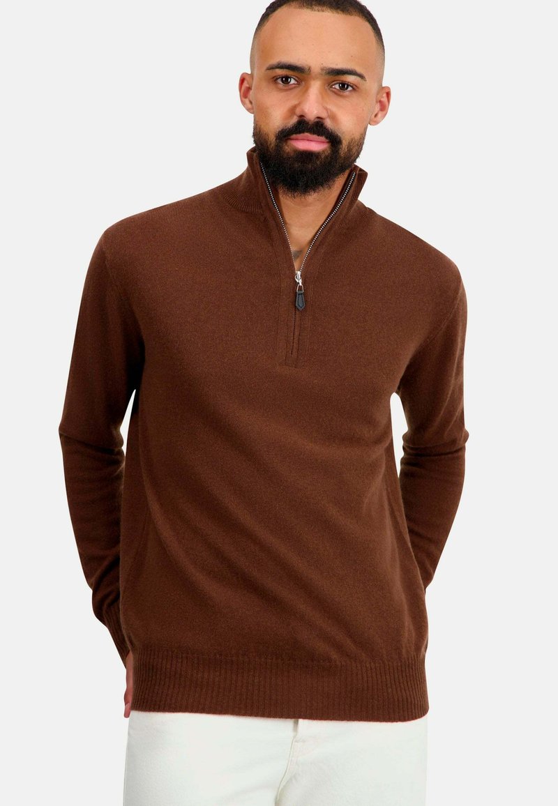 Mahogany TOULON-FIRST - Pullover - dark camel