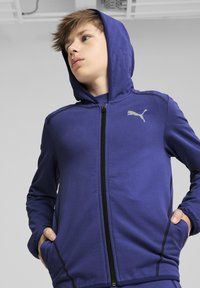 Puma ACTIVE SPORTS - Zip-up sweatshirt - lapis lazuli