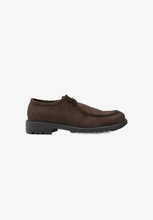 INSIDE Zapatos con cordones - marron oscuro