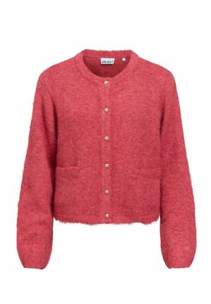 Object, OBJSAGGIA RE L/S KNIT CARDIGAN NOOS - Strickjacke - baked apple