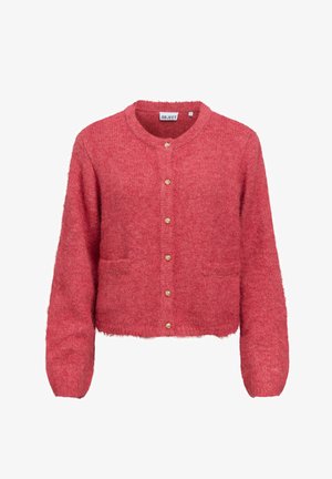 Object, OBJSAGGIA RE L/S KNIT CARDIGAN NOOS - Strickjacke - baked apple