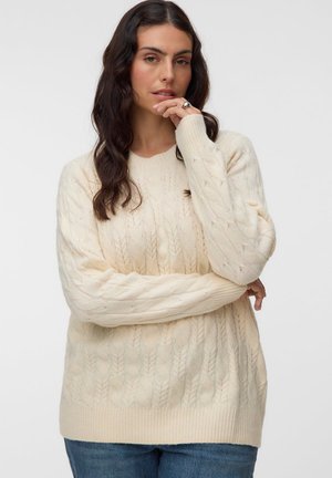 Vero Moda Curve, Knitted VMCARIES Knitted - Pullover - birch