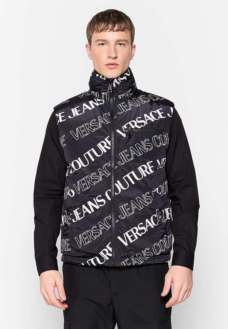 Versace Jeans Couture Bodywarmer zwart Versace Jeans Couture Bodywarmer zwart