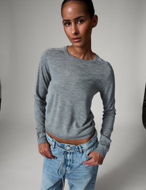 DAY Birger et Mikkelsen ANNABELLE DAILY ELEMENTS - Jersey de punto - medium grey melange