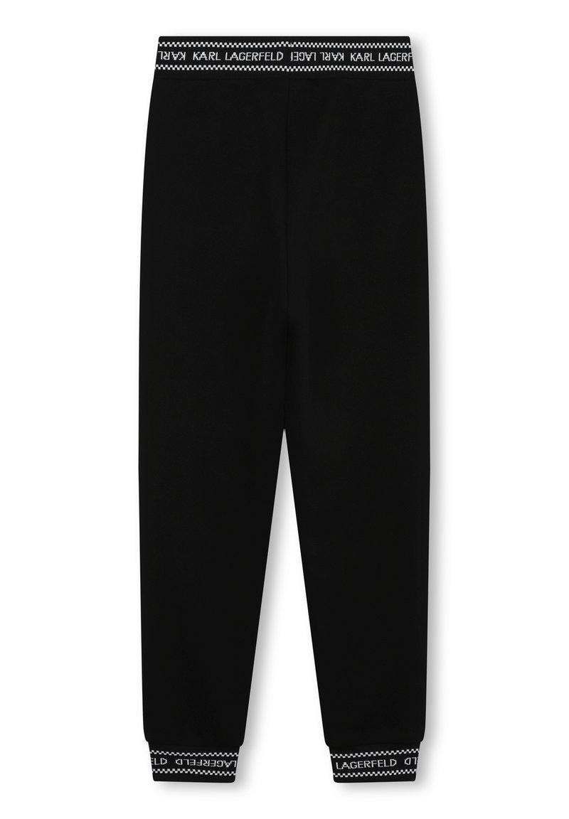 KARL LAGERFELD KIDS Trainingsbroek zwart KARL LAGERFELD KIDS Trainingsbroek zwart