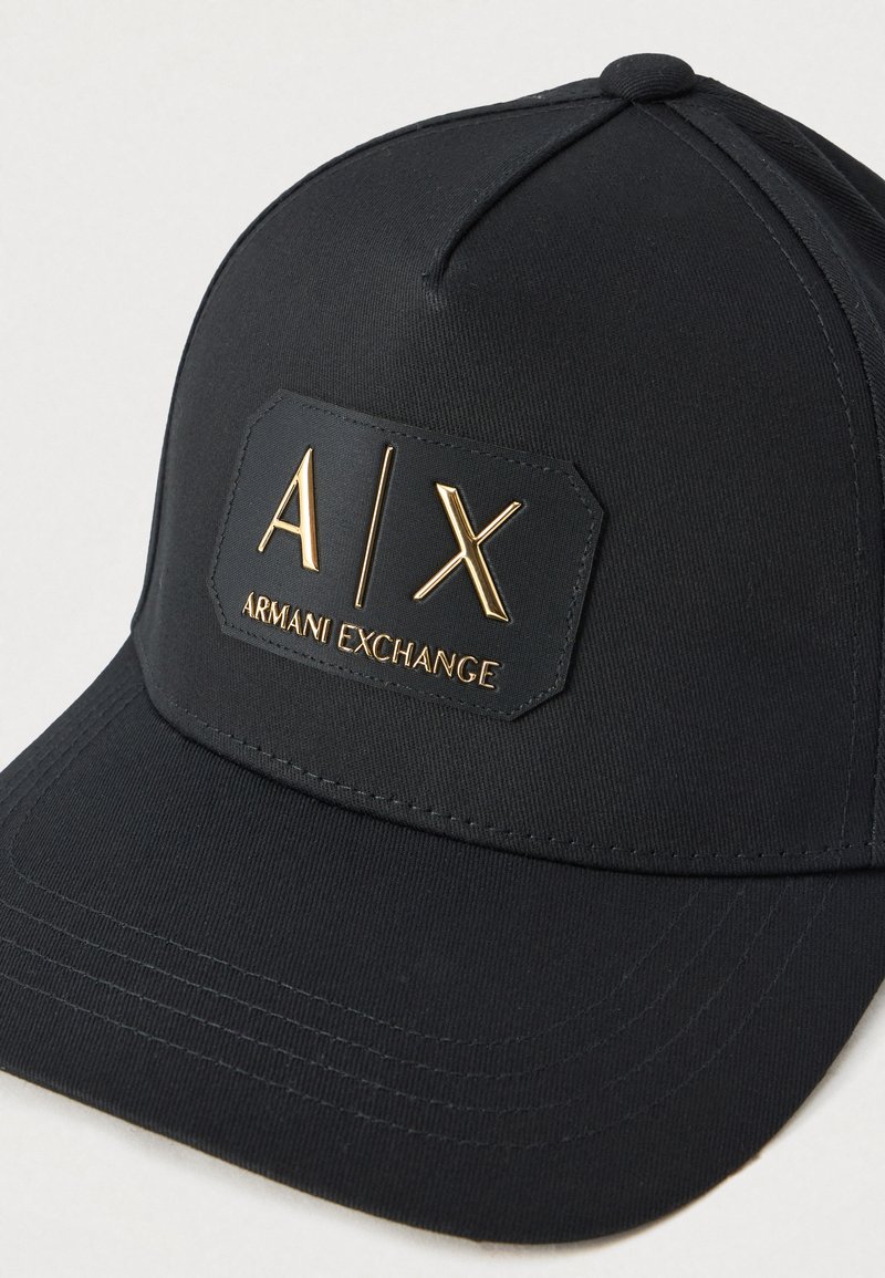 Armani Exchange BASEBALL HAT UNISEX Casquette black/noir