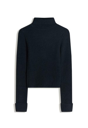 HIGH-NECK - Striktrøje - dark blue