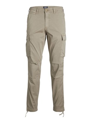 Jack & Jones PSTACE TUCKER AMA NOOS - Cargo trousers - dune  detail solid