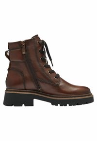 Tamaris Stivaletti stringati - cognac