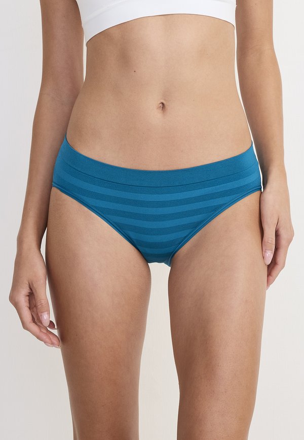 SEAMFREE - Bikini-Hose - really teal stripe