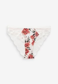 Next 2 PACK   - Trosor - red floral print green