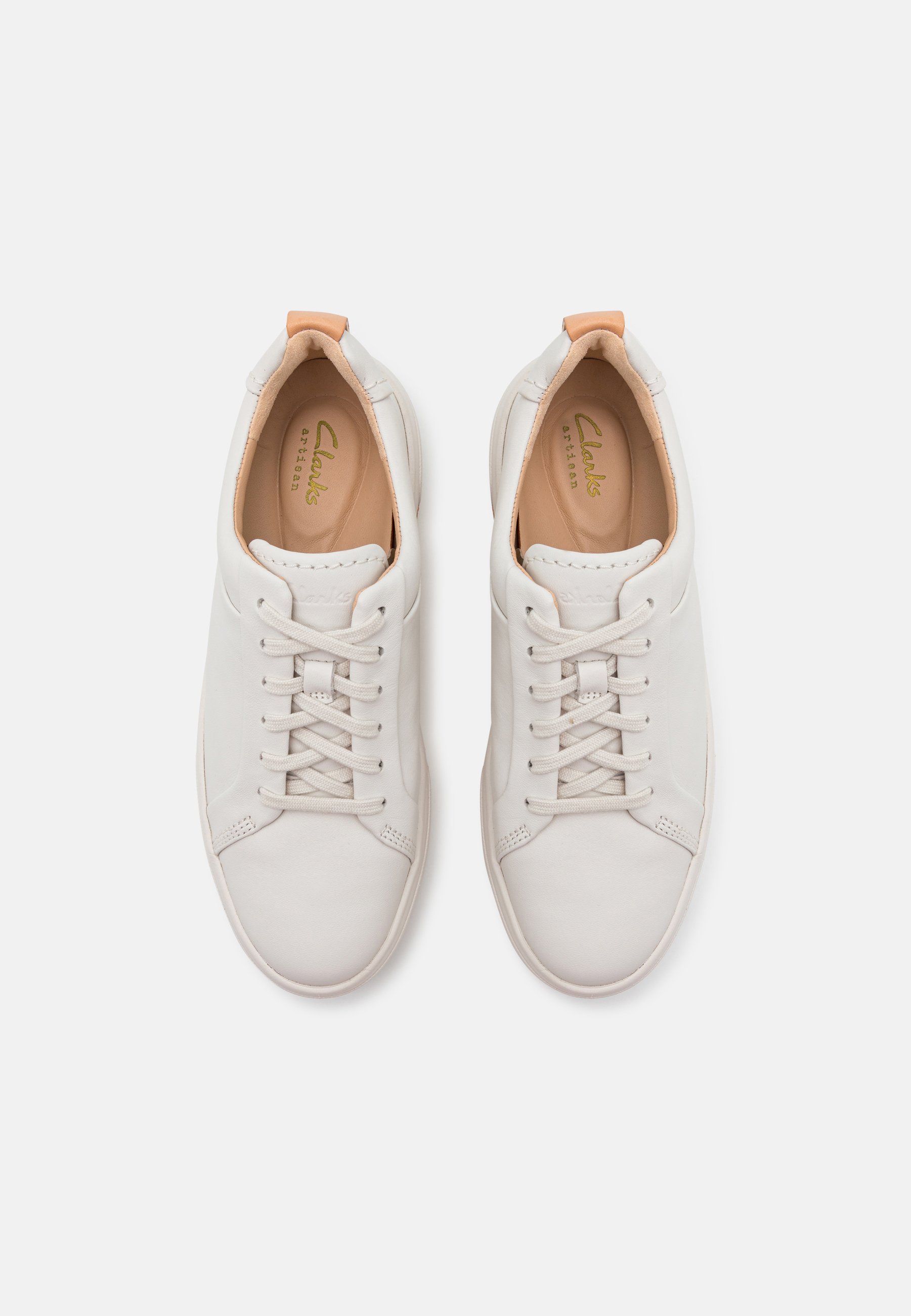 Clarks HOLLYHOCK WALK - Trainers - off white/off-white - Zalando.co.uk