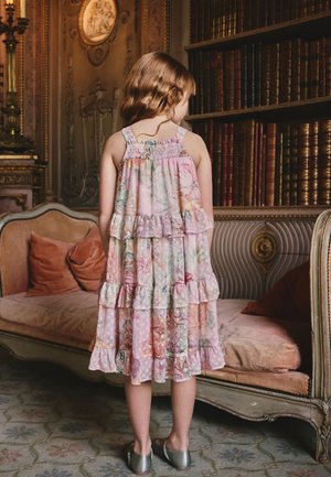 Next, REGULAR FIT - MIXED PRINT STRAPPY OCCASION DRESS  . - Hverdagskjole - pink