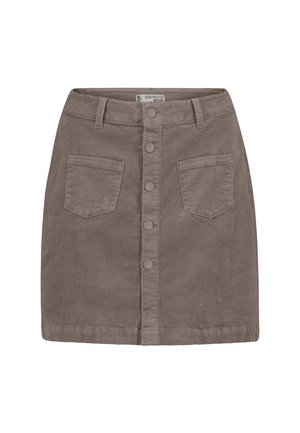 Mini skirt - dark-beige