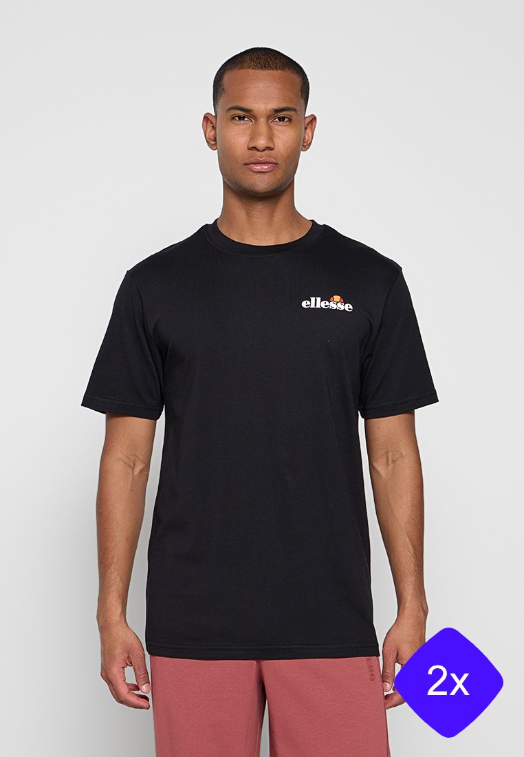 Ellesse T-shirt basic zwart Ellesse T-shirt basic zwart