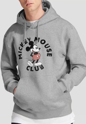 Disney MICKEY MOUSE CLUB - PRINT ATHLETIC HEATHER - Kapuzenpullover - mottled grey