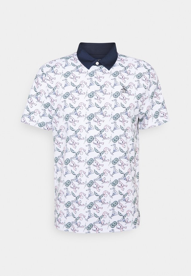 SHRIMP COCKTAIL ANYONE? - Polo shirt - bright white