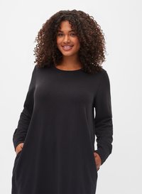 Zizzi WITH POCKETS - Vestito casual - black