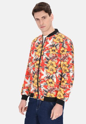 Bomber Jacket - red multicolor