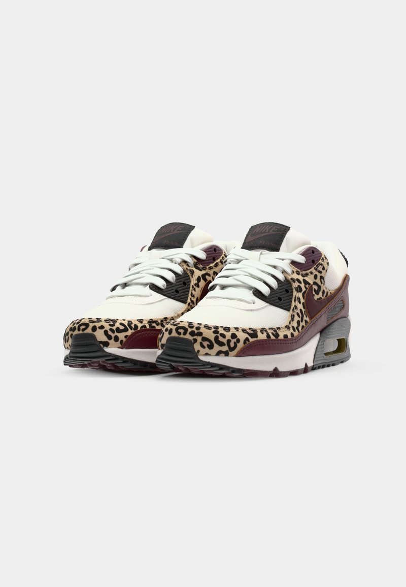 Nike Sportswear AIR MAX 90 PRINT Trainers sail/burgundy crush