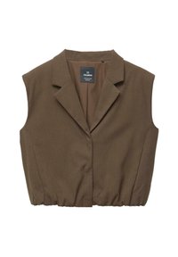 BALLOON HEM - Mellény - brown