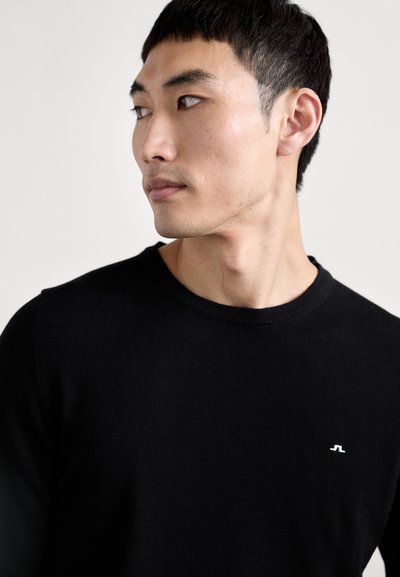J.LINDEBERG LYLE TRUE MERINO - Maglione - black