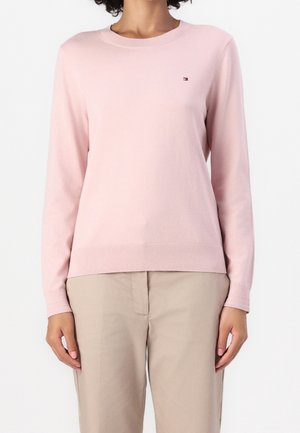 Striktrøje - light pink