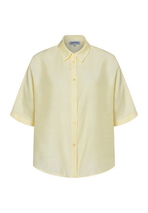 More & More, MORE & MORE LOCKERE, OVERSIZED HEMDBLUSE - Overhemdblouse - yellow