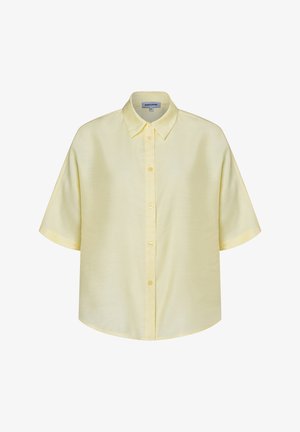 More & More, MORE & MORE LOCKERE, OVERSIZED HEMDBLUSE - Overhemdblouse - yellow