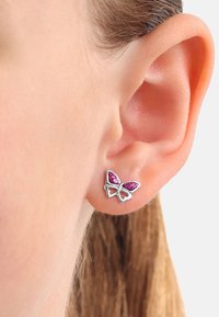 amor BUTTERFLY - Örhänge - silberfarben