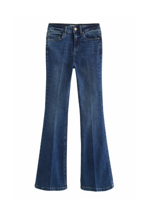 SUPERSOFT PETITE - Flared-farkut - dark blue