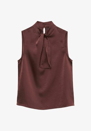 Vero Moda, TOP VMARIANA TOP - Blouse - russet brown