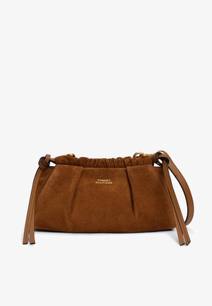 Tommy Hilfiger, SOFT MINI - Τσάντα χιαστί - cognac