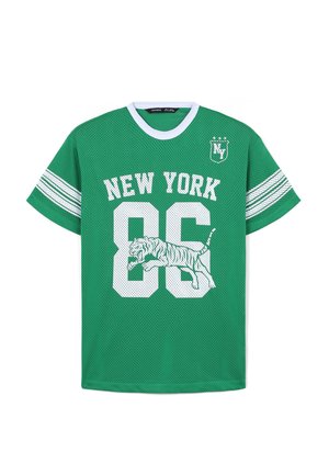 CON STAMPA SPORTIVA - T-shirt con stampa - verde sport