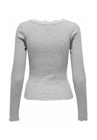 ONLY ONLXENA BOX JRS - Langarmshirt - light grey melange