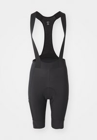 WOMENS POCKET  - Bib shorts - black/white