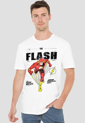 THE FLASH FASTEST MAN ALIVE - Print T-shirt - white
