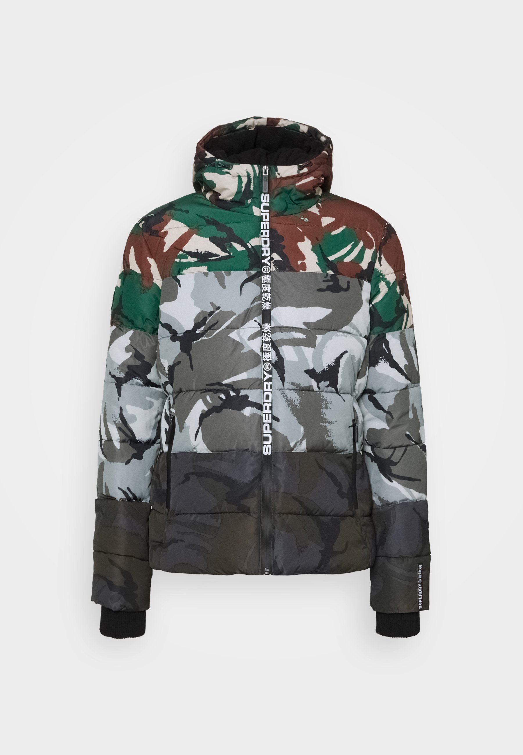 Superdry Mens Mix Sports Puffer
