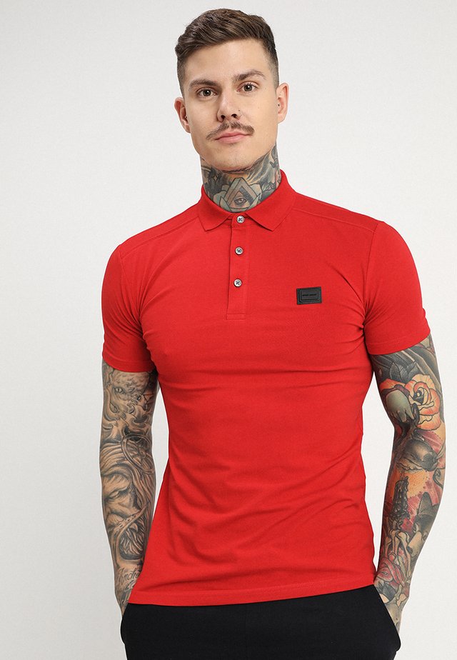 SPORT PLAQUETTE - Poloshirt - rosso