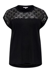 CARFLAKE LIFE S/S MIX JRS - Jednoduché tričko - black