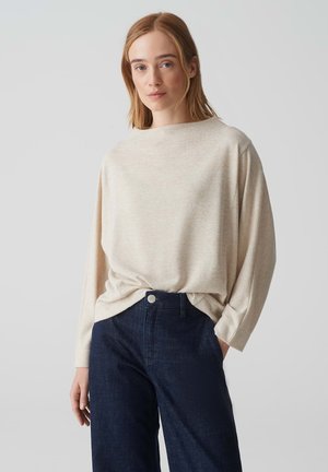 DREIVIERTELARM SOMKE - Long sleeved top - soft oat