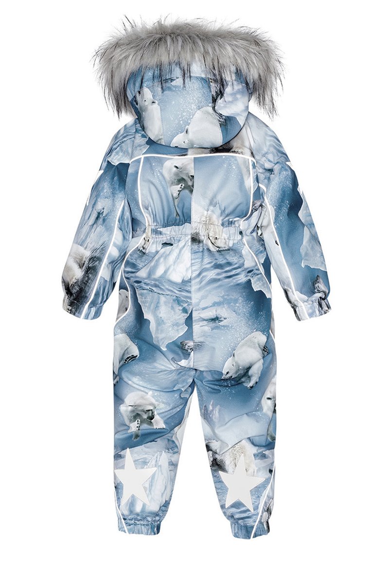 Molo PYXIS BABY SNOWSUIT Snowsuit blue Zalando