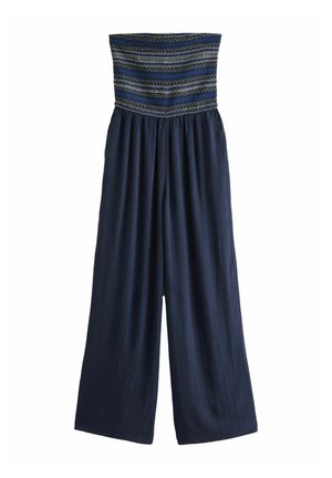 BANDEAU WIDE LEG - Lühikeste varrukatega bodi - navy