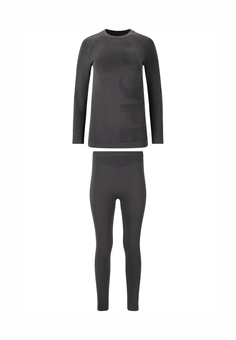 SLOPE FUNKTIONSWÄSCHE-SET NUNI - Pyjama - phantom/dunkelgrau - Zalando