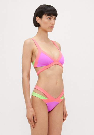 Agent Provocateur MAZZY - Bikini top - pink/green/purple