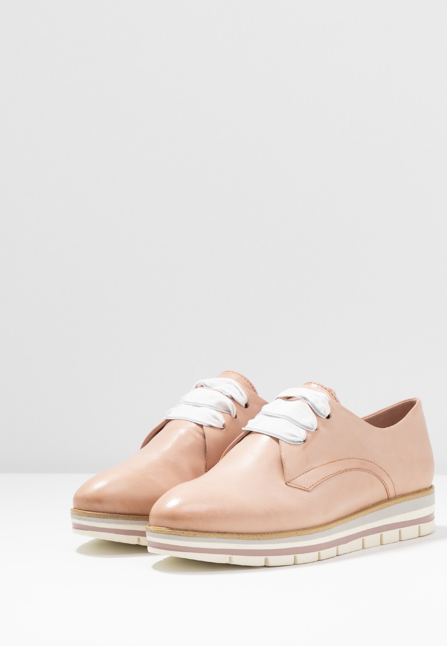 LACE UP Sportiga snörskor rose LACE UP Sportiga snörskor rose