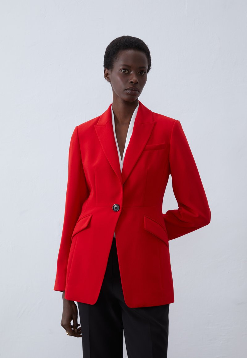 Anna Field Blazer - red